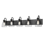 Emma 5 Light Bath Vanity 9.25 Inch Tall and 42 Inch Wide by DVI - DVP47055
