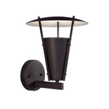 Pylon 1 Light Outdoor Wall Lantern 11 Inch Tall by Forte - 1150-01