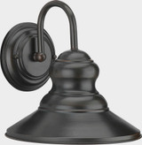 Colfax 1 Light Outdoor Wall Lantern 9.5 Inch Tall by Forte - 1027-01