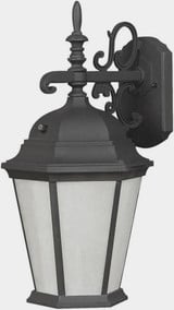 Oliver 1 Light Outdoor Wall Lantern 16 Inch Tall by Forte - 17015-01
