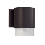Piston 1 Light Outdoor Wall Lantern 9 Inch Tall by Forte - 1253-01