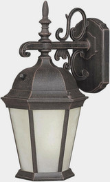 Oliver 1 Light Outdoor Wall Lantern 18.25 Inch Tall by Forte - 17013-01