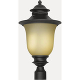 Holloway 1 Light Outdoor Post Lantern 21 x 12 Inches by Forte  - 17031-01