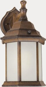 Penn 1 Light Outdoor Wall Lantern 12 Inch Tall by Forte - 17004-01