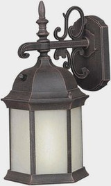 Chester One Light Outdoor Wall Lantern by Forte - 17008-01