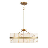 Luna 3 Light Medium Pendant 10 Inch Tall and 20.25 Inch Wide by DVI - DVP5206