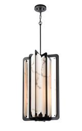Jasper 4 Light Foyer 27.75 Inch Tall and 14.75 Inch Wide by DVI - DVP49748