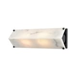 Pavilion 2 Light Wall Sconce 4.75 Inch Tall and 14.25 Inch Wide by DVI - DVP49601
