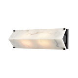Pavilion 2 Light Wall Sconce 4.75 Inch Tall and 14.25 Inch Wide by DVI - DVP49601
