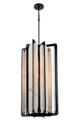 Jasper 4 Light Foyer 35.25 Inch Tall and 18 Inch Wide by DVI - DVP49749