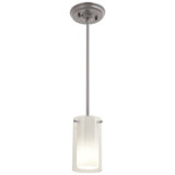 Essex 1 Light Small Mini Pendant 7 Inch Tall and 4 Inch Wide by DVI - DVP9019