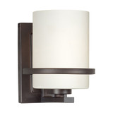 Halo 1 Light Wall Sconce by Forte - 2766-01