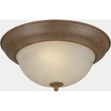 Brandi 2 Light 13.25 Inch Wide Flush Mount by Forte - 20008-02