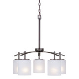 Faya 5 Light Medium Chandelier by Forte 2741-05 - 2741-05