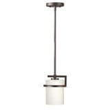 Halo 1 Light Small Pendant 6 Inch Wide by Forte - 2767-01