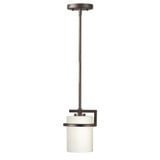 Halo 1 Light Small Pendant 6 Inch Wide by Forte - 2767-01