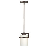 Halo 1 Light Small Pendant 6 Inch Wide by Forte - 2767-01