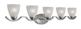 5 Light Vanity Light by Forte - 5081-05