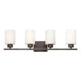 Ava 4 Light Vanity Light by Forte - 5186-04