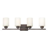 Ava 4 Light Vanity Light by Forte - 5186-04