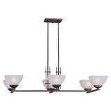 Cora 6 Light Medium Chandelier by Forte - 2700-06