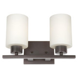 Ava 2 Light Vanity Light by Forte - 5186-02