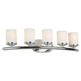 Ames 5 Light Vanity Light by Forte - 5105-05