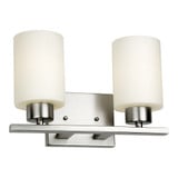 Ava 2 Light Vanity Light by Forte - 5186-02