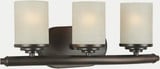 Ames 3 Light Vanity Light by Forte - 5105-03