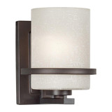 Halo 1 Light Small Pendant 8 Inch Tall by Forte - 2404-01