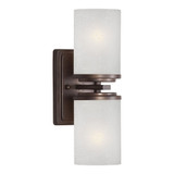 Duo 2 Light Wall Sconce by Forte - 2424-02