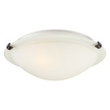 Cirrus 2 Light 12 Inch Wide Flush Mount by Forte - 2799-02