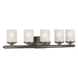Ames 5 Light Vanity Light by Forte - 5105-05