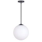 Selene 1 Light Pendant In Transitional Style 14.5 x 14 Inches by Forte  - 2765-01