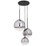 Callisto 3 Light Large Pendant by Forte - 2760-03
