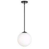 Selene 1 Light Pendant In Transitional Style 10.5 x 10 Inches by Forte  - 2747-01