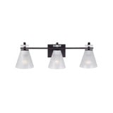 Cyndy 3 Light Vanity Light by Forte - 5132-03