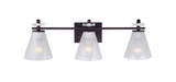 Cyndy 3 Light Vanity Light by Forte - 5132-03