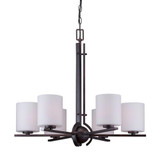 Foy 6 Light Medium Chandelier by Forte - 2602-06