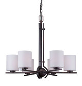 Foy 6 Light Medium Chandelier by Forte - 2602-06