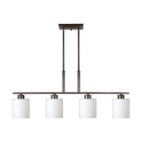 Fiona 4 Light Mini Island Pendant by Forte - 2664-04