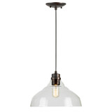 Milo 1 Light Medium Pendant by Forte - 2672-01