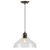 Milo 1 Light Medium Pendant by Forte - 2672-01
