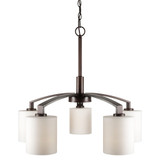 Shanti 5 Light Large Chandelier by Forte - 2683-05
