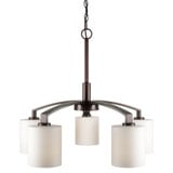 Shanti 5 Light Large Chandelier by Forte - 2683-05