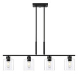 Fiona 4 Light Oversized Pendant by Forte - 2664-04-04