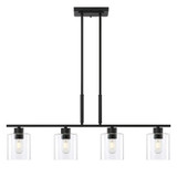 Fiona 4 Light Oversized Pendant by Forte - 2664-04-04
