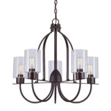 Tama 5 Light Medium Chandelier by Forte - 2738-05