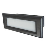 Brick 4.6W LED Step Light with Face Plate 3.38 x 8.63 Inch by Nora - N-842-32