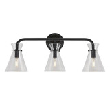 Beaker 3 Light Vanity Light by Forte - 5733-03